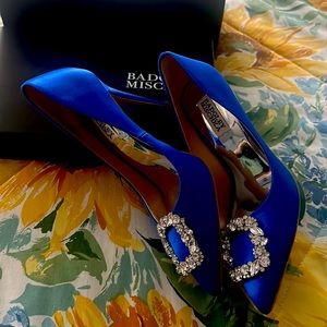 Brand new in box Badgley Mischka wedding shoes